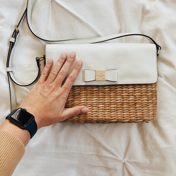 Kate Spade Wicker Crossbody Bag - Picture 7 of 10